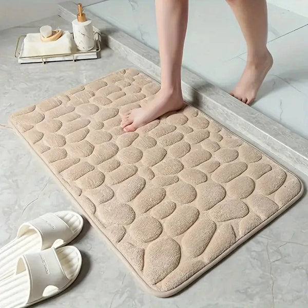Jogo de Tapete de Banheiro com Conforto e Sofisticação